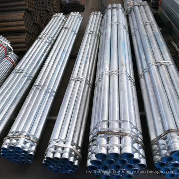 China factory standard sizes pre galvanized pipe price